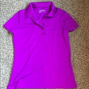 nike golf shirt purple